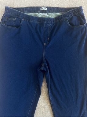 Catherines knit pull on jeans